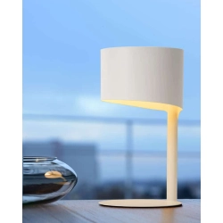 KNULLE Lampa stołowa Ø 15 cm E14 biały 45504/01/31 Lucide - zdjęcie dodatkowe 1