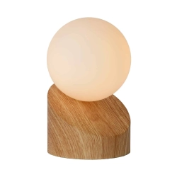 Lampa stołowa LEN Ø 10 cm 1xG9 Light wood 45561/01/72 Lucide - zdjęcie produktu