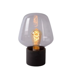 Lampa stołowa BECKY Ø 20 cm 1xE27 przydymiony szary 45569/01/65 Lucide - zdjęcie produktu