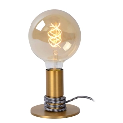 Lampa stołowa MARIT Ø 10 cm 1xE27 złoty mat / mosiądz 45576/01/02 Lucide - zdjęcie produktu