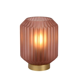 Lampa stołowa SUENO Ø 13 cm 1xE14 Pink 45595/01/66 Lucide - zdjęcie produktu