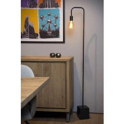 LORIN Lampa podłogowa E27 czarny 45765/01/30 Lucid Lucide - zdjęcie dodatkowe 1