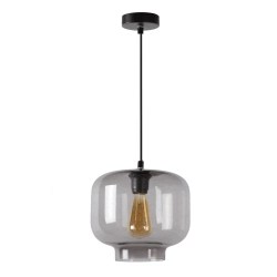 Lampa wisząca MEDINE lampa wisząca Ø 25 cm E27 przydymiony szary 46413/01/65 Lucide - zdjęcie dodatkowe 1
