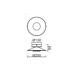 Lampa ścienna Mantra Orion 8122MA - zdjęcie dodatkowe 1