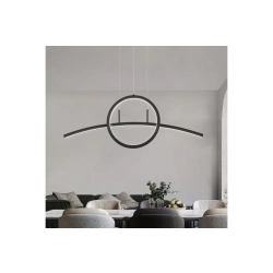 Lampa wisząca Evora czarny mat 339801-30 REALITY