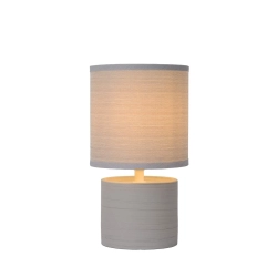 Lampa stołowa GREASBY Ø 14 cm 1xE14 Grey 47502/81/36 Lucide - zdjęcie produktu
