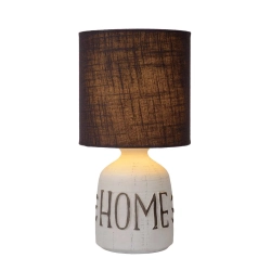 Lampa stołowa COSBY Ø 16,5 cm 1xE14 biały 47503/81/31 Lucide - zdjęcie produktu