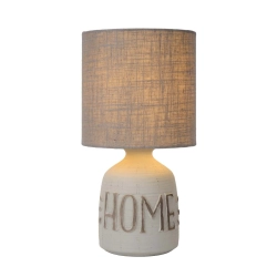 Lampa stołowa COSBY Ø 16,5 cm 1xE14 Grey 47503/81/36 Lucide - zdjęcie produktu