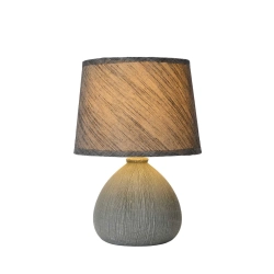 Lampa stołowa RAMZI Ø 18 cm 1xE14 Grey 47506/81/36 Lucide - zdjęcie produktu