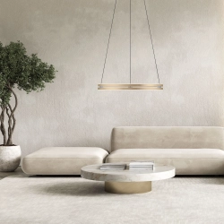 Lampa wisząca Pure E-loop Matowy Mosiądz 2551-60 Paul Neuhaus - zdjęcie dodatkowe 1