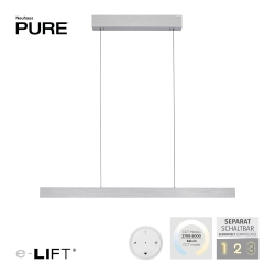 Lampa wisząca Pure E-motion Aluminium 2570-95 Paul Neuhaus - zdjęcie produktu