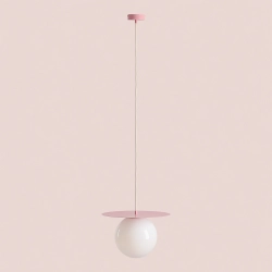 Lampa wisząca LOOP BABY PINK L 1125G18_L Aldex - zdjęcie dodatkowe 1