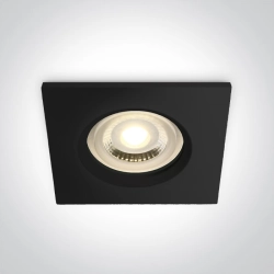 Oprawa podtynkowa 50105R1/B czarny wpust GU10 IP65 One Light