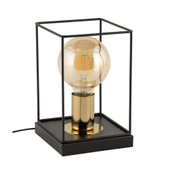 Lampka VOX czarny/złoty 50372 Sigma - zdjęcie produktu