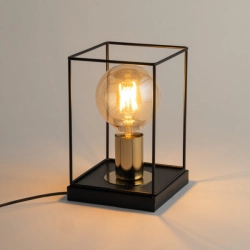 Lampka VOX czarny/złoty 50372 Sigma - zdjęcie produktu