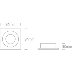 kinkiecik.pl The Dual Ring Range Aluminium 51105ABG/B ONE LIGHT