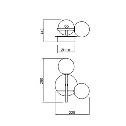 Lampa ścienna Mantra Cellar 7635MA - zdjęcie dodatkowe 1