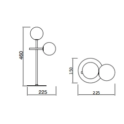 Lampa biurkowa Mantra Cellar 7637MA - zdjęcie dodatkowe 1