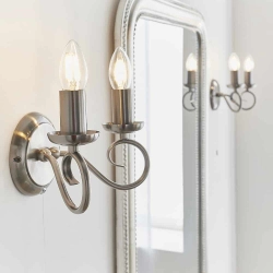 kinkiecik.pl Kinkiet Trafford 2LT Wall 180-2AS ENDON