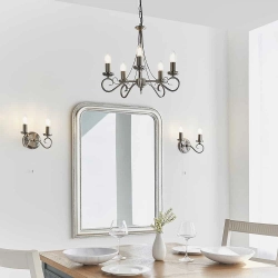 kinkiecik.pl Lampa wisząca Trafford 5LT Pendant 180-5AS ENDON
