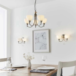 kinkiecik.pl Lampa wisząca Alton 5LT Pendant 1805-5SC ENDON