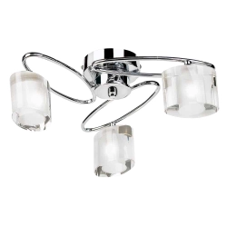kinkiecik.pl Lampa sufitowa Sonata 3LT Semi Flush 91183 ENDON