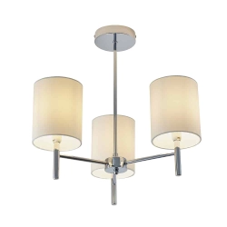 kinkiecik.pl Lampa sufitowa Brio 3LT Semi Flush BRIO-3CH ENDON