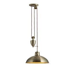 kinkiecik.pl Lampa wisząca Polka Rise&Fall Pendant POLKA-AB ENDON