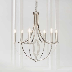 kinkiecik.pl Lampa wisząca Whistle 6LT Pendant WHISTLE-6NI ENDON