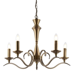 kinkiecik.pl Lampa wisząca Kora 5LT Pendant KORA-5AB ENDON