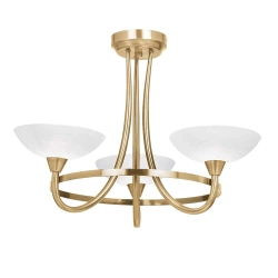 kinkiecik.pl Lampa sufitowa Cagney 3LT Semi Flush CAGHEY-3AB ENDON
