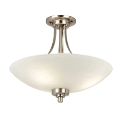 kinkiecik.pl Lampa sufitowa Welles 3LT Semi Flush WELLES-3SC ENDON