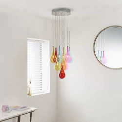 kinkiecik.pl Lampa wisząca Niro 10LT Pendant NIRO-10MULTI ENDON