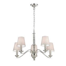 kinkiecik.pl Lampa wisząca Astaire 5LT Pendant ASTAIRE-5SN ENDON