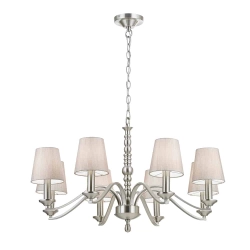 kinkiecik.pl Lampa wisząca Astaire 8LT Pendant ASTAIRE-8SN ENDON
