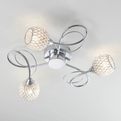 kinkiecik.pl Lampa sufitowa Aherne 3LT Semi Flush AHERNE-3CH ENDON