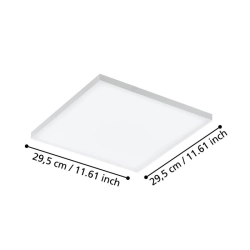 TURCONA oprawa sufitowa 30x30 cm panel LED 4000K 98901 EGLO