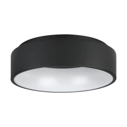 MARGHERA 2 oprawa sufitowa plafon LED czarny 45 cm 390049 EGLO