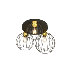 Lampa sufitowa NEST 3PREM BL GOLD 1370/3PREM EMIBIG Lighting - zdjęcie produktu
