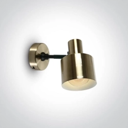 kinkiecik.pl Serena K 60118/BBS matowy mosiężny kinkiet E27 10W 100-240V ONE LIGHT