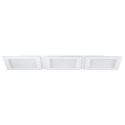 PADROGIANO-Z Plafon LED RGB+TW biały 120x30 cm oprawa sufitowa Smart Home 900482 EGLO