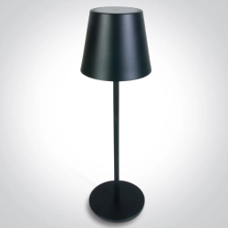 BLACK 3,5W WW TABLE LAMP RECHARGEABLE USB IP54 DIMMABLE 61082B/B/W ONE LIGHT