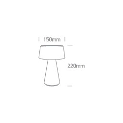 Lampa przenośna Portable Trendy Light 61088/W IP65 ONE LIGHT