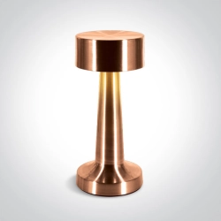 Lampa stołowa przenośna Decorative 61102/CU IP54 One Light