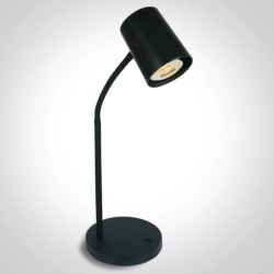 BLACK TABLE LAMP GU10 10W EU PLUG 61110A/B ONE LIGHT