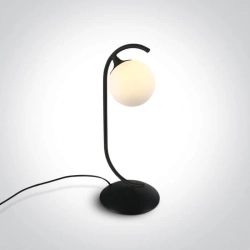 kinkiecik.pl Carla S 61116/B czarna lampa stołowa z oprawką G9 9W 100-240V ONE LIGHT