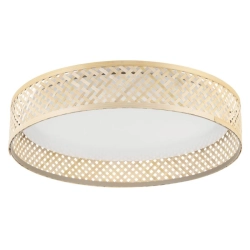 LUPPINERIA oprawa sufitowa plafon LED 38 cm bambus 900464 EGLO