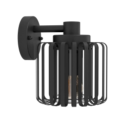 SELINUS lampa ścienna kinkiet zewnętrzny E27 czarny 900672 EGLO