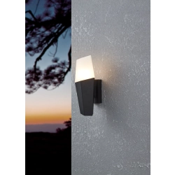 FARINDOLA lampa ścienna kinkiet zewnętrzny E27 czarny 900682 EGLO