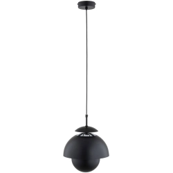 Lampa wisząca RUNO 1xE27 czarny 61478 ALFA